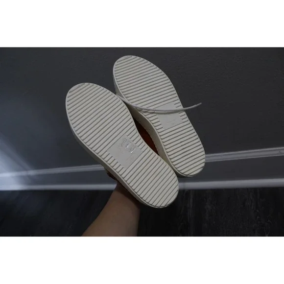 Giuseppe Zanotti Orange Leather Zip High Top Sneakers EU 35.5 - Picture 11 of 15